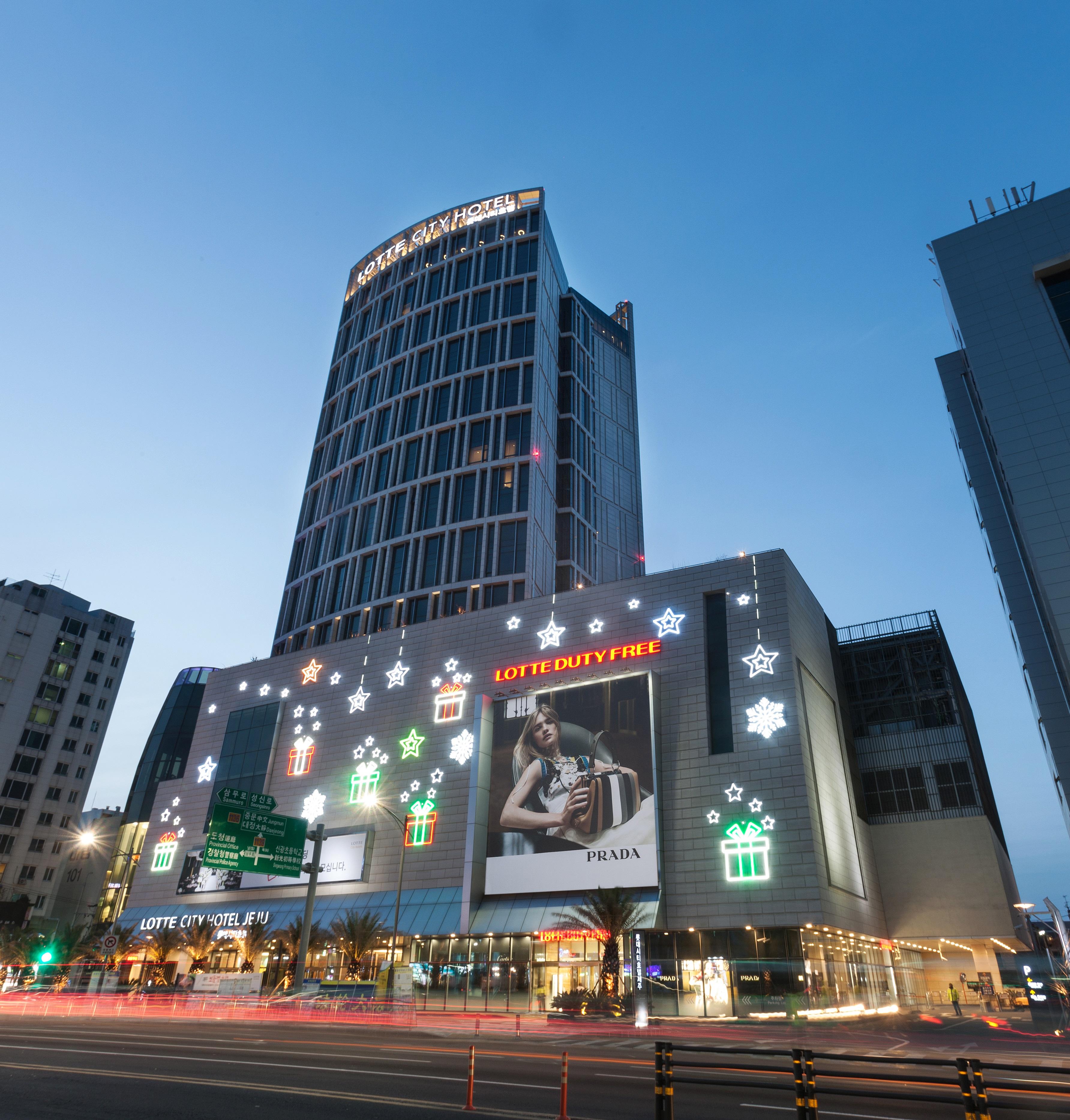 Lotte City Hotel Čedžu Exteriér fotografie